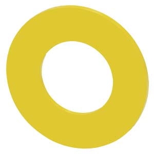 3SU1900-0BA31-0AA0 SIEMENS SIRIUS ACT, Etykieta podkładkowa zatrzymania awaryjnego, żółta, bez inskrypcji