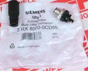 3RX8000-0CD55-PF SIEMENS Wtyk męski M12 5pin IP 67