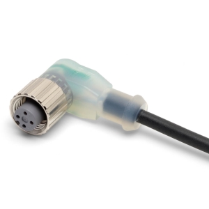 XS2F-M12PVC3A2MPLED Omron Złącze M12 Kątowe