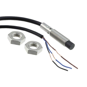 E2B-S08KN02-WP-B1 2M Omron Czujnik indukcyjny PNP / NO; 0÷2mm; 10÷30VDC; M8