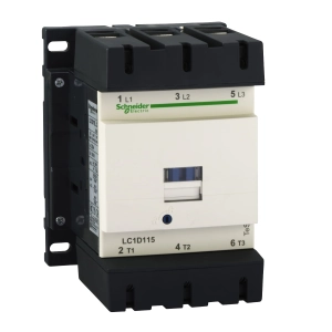 LC1D115Q7 Stycznik mocy TeSys D 115A 3P 1NO 1NC Schneider Electric 380/400VAC