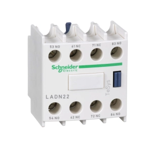 LADN22 Blok styków pomocniczych TeSys D 2NO 2NC Schneider Electric