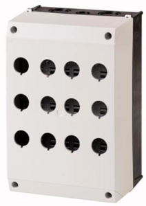 222688 Obudowa kasety 12-otworowa 22mm szara IP67 EATON M22-I12