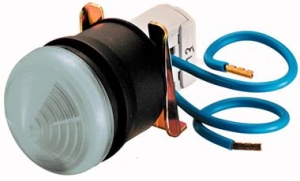 Lampka sygnalizacyjna 22,5 mm biała 250V AC/DC L-W