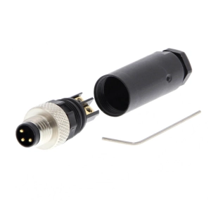 Y92E-MM08PVC3Sconf-L Omron Złącze M8 Proste