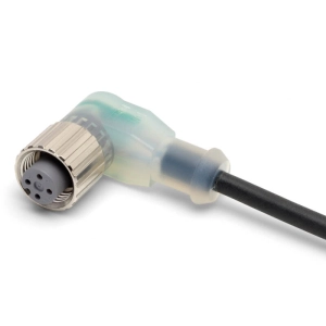 XS2F-M12PVC4A5MPLED Omron Złącze M12 Kątowe
