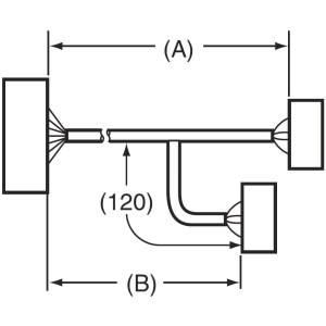 XW2Z-R050C-SCH-C Omron Przewód